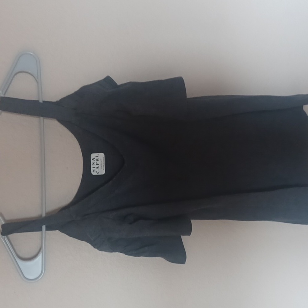 Dark grey off the shoulder short sleeve t shirt